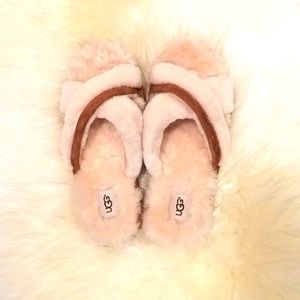 NEW UGG of Australia Fuzzette Unisex Slides